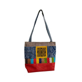 Hand-Woven Brocade Tote Bag