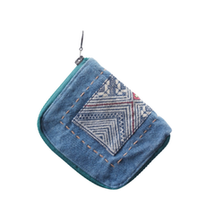 Hand-Woven Square Brocade Wallet