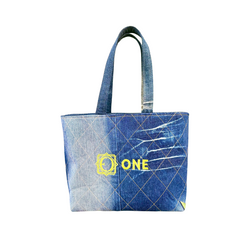 Handmade Upcycled Denim Hand Bag