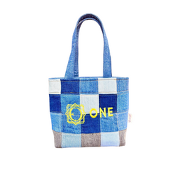 Handmade Upcycled Denim Hand Bag