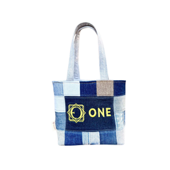 Handmade Upcycled Denim Hand Bag