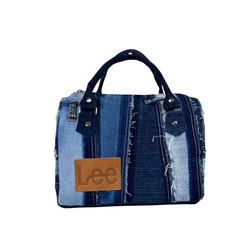 Handmade Upcycled Denim Hand Bag