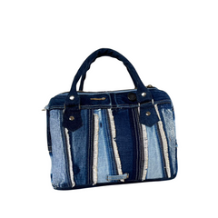 Handmade Upcycled Denim Hand Bag
