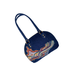 Handmade Upcycled Denim Hand Bag