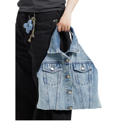 Handmade Upcycled Denim Hand Bag