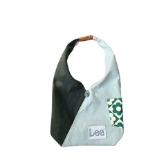 Handmade Upcycled Denim Hand Bag 2