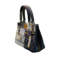 Handmade Upcycled Denim Hand Bag