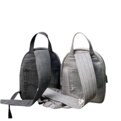 Handmade Upcycled Denim Backpack