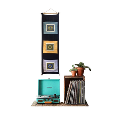 Hand-Woven Brocade Wall Paintings