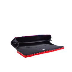 Hand-Woven Rectangular Folding Brocade Wallet