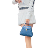 Handmade Upcycled Denim Hand Bag