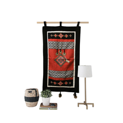 Hand-woven brocade Wall Paintings