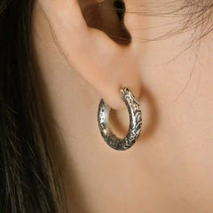 Handcrafted 925 Fine Silver Earring 36