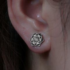 Handcrafted 925 Fine Silver Earring 37