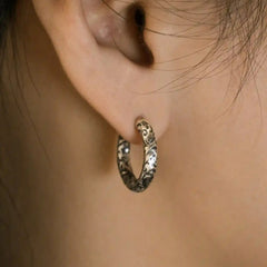 Handcrafted 925 Fine Silver Earring 53
