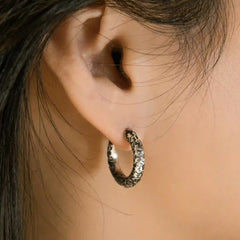 Handcrafted 925 Fine Silver Earring 54