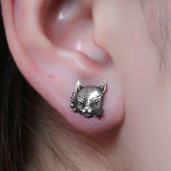 Handcrafted 925 Fine Silver Earring 76