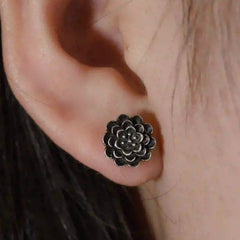Handcrafted 925 Fine Silver Earring 82