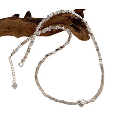 Handcrafted 925 Fine Silver Necklace 24