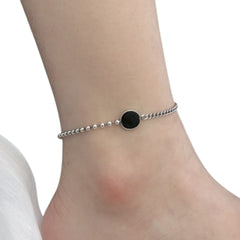 Handcrafted 925 Sterling Silver Anklet 1