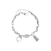 Handcrafted 925 Sterling Silver Bracelet 114