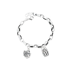 Handcrafted 925 Sterling Silver Bracelet 116