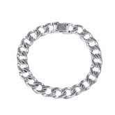 Handcrafted 925 Sterling Silver Bracelet 12