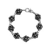Handcrafted 925 Sterling Silver Bracelet 18