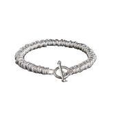Handcrafted 925 Sterling Silver Bracelet 22
