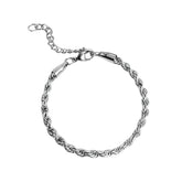 Handcrafted 925 Sterling Silver Bracelet 24