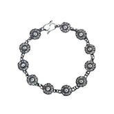 Handcrafted 925 Sterling Silver Bracelet 29