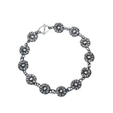 Handcrafted 925 Sterling Silver Bracelet 30