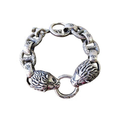 Handcrafted 925 Sterling Silver Bracelet 43