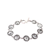 Handcrafted 925 Sterling Silver Bracelet 55