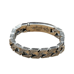 Handcrafted 925 Sterling Silver Bracelet 63