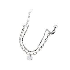 Handcrafted 925 Sterling Silver Bracelet 77