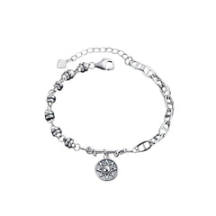 Handcrafted 925 Sterling Silver Bracelet 84