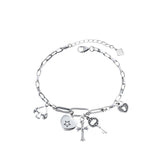 Handcrafted 925 Sterling Silver Bracelet 85