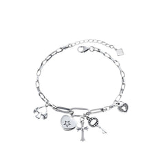 Handcrafted 925 Sterling Silver Bracelet 85