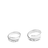 Handcrafted 925 Sterling Silver Couple Rings for Men And Women 3