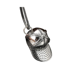 Handcrafted 925 Sterling Silver Men's Hat-Shaped Pendant