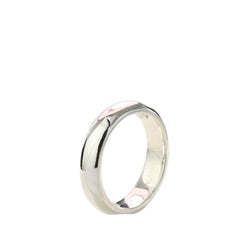 Handcrafted 925 Sterling Silver Men's Plain Round Ring