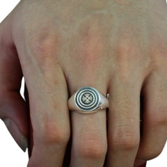 Handcrafted 925 Sterling Silver Men's Rings