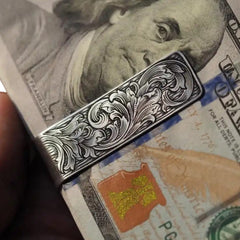 Handcrafted 925 Sterling Silver Money Clip 6