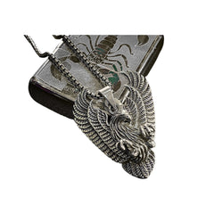 Handcrafted 925 Sterling Silver Pendant 23