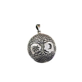 Handcrafted 925 Sterling Silver Pendant 27