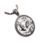 Handcrafted 925 Sterling Silver Pendant 42