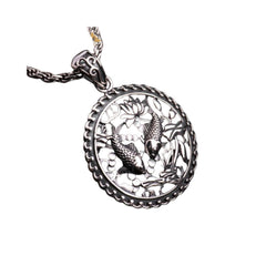 Handcrafted 925 Sterling Silver Pendant 42