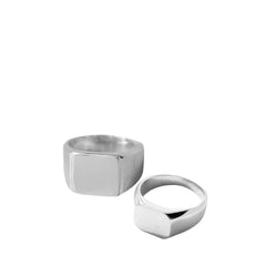 Handcrafted 925 Sterling Silver Plain Men's Ring