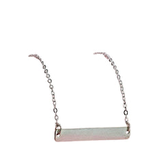 Handcrafted 925 Sterling Silver Rectangular Chain